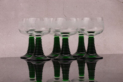 6 verres à vin d'Alsace 0,2 l 6 verres à vin d'Alsace 0,2 l