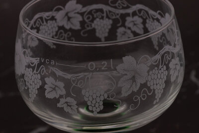 6 verres à vin d'Alsace 0,2 l 6 verres à vin d'Alsace 0,2 l