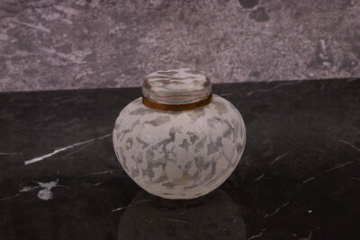 Pot avec couvercle Carlo Buffetti en verre  Pot avec couvercle Carlo Buffetti en verre