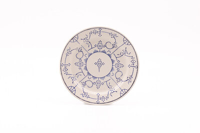 6 assiettes à dessert Boch Copenhague 6 assiettes à dessert Boch Copenhague