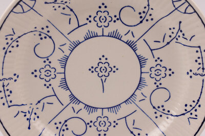 6 assiettes à dessert Boch Copenhague 6 assiettes à dessert Boch Copenhague