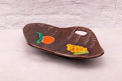 Plateau vintage céramique Vallauris Plateau vintage céramique Vallauris