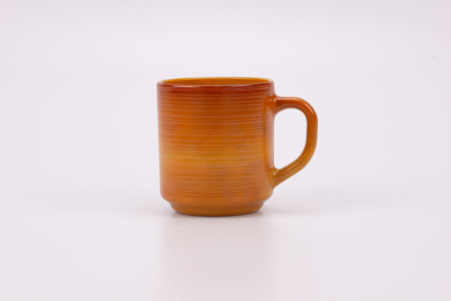 Mug vintage en verre trempé Arcopal Volcan